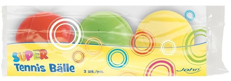 Minge de tenis din spumă, set de 3 JOHN
