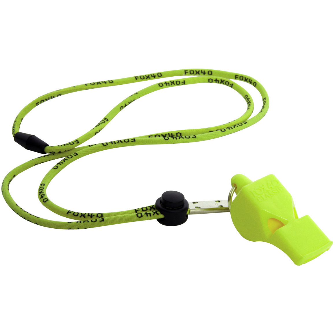 FOX 40 CLASSIC fluier galben neon + coardă