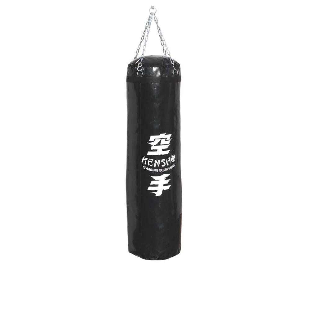 Sac de box, negru, piele artificială 100x30 cm KENSHO