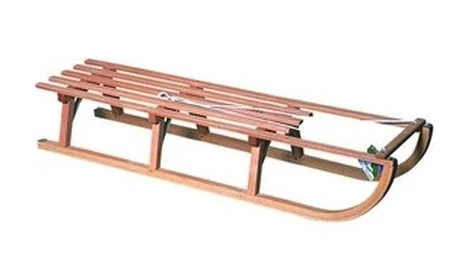 Sanie, din lemn, de trei persoane (125 cm) S-SPORT CLASSIC