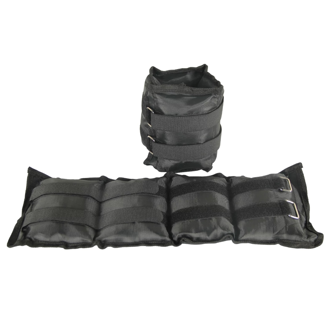Greutate pentru mâini și picioare, S-SPORT  2×2 kg, negru