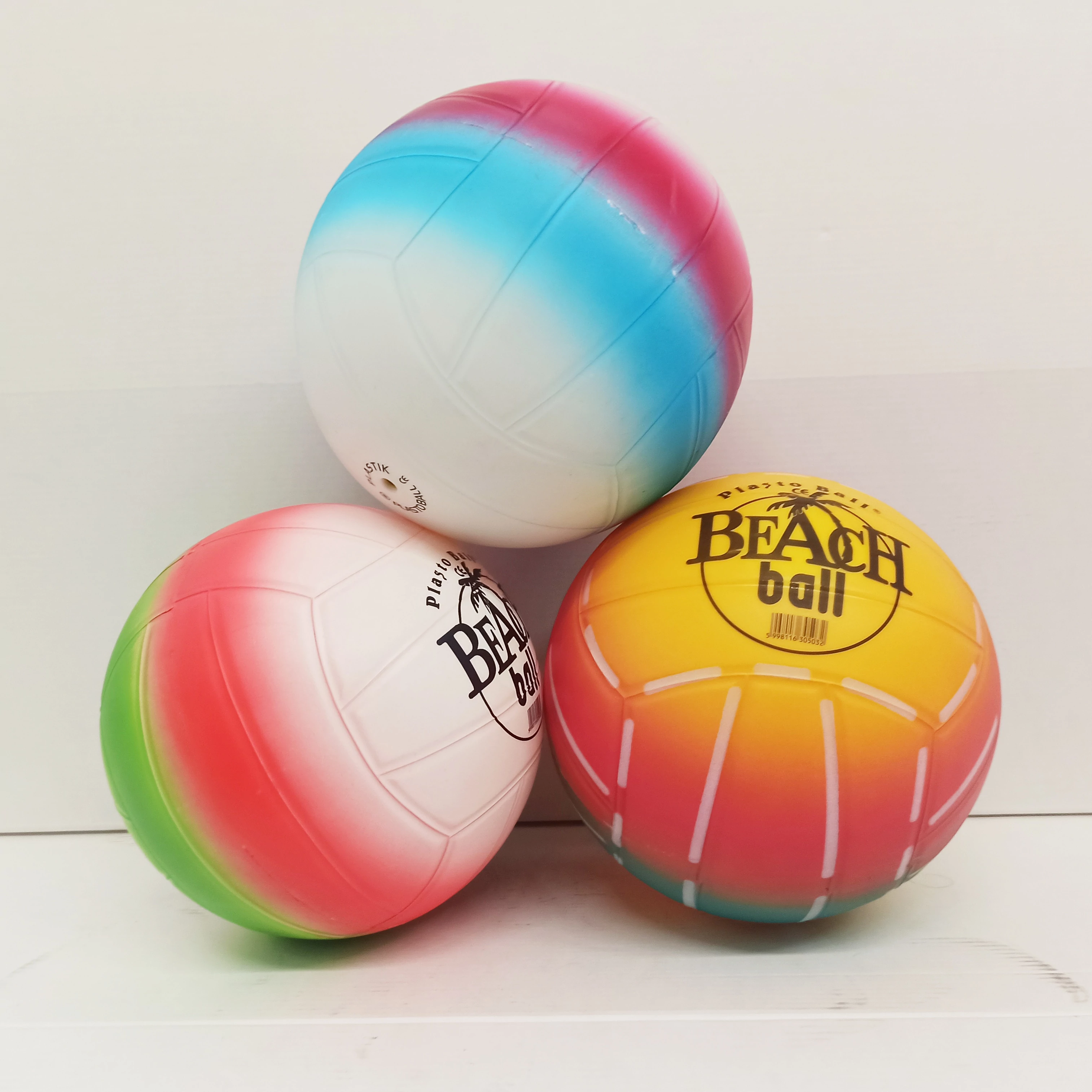 Minge de plajă universală PLASTO BEACH BALL MIX