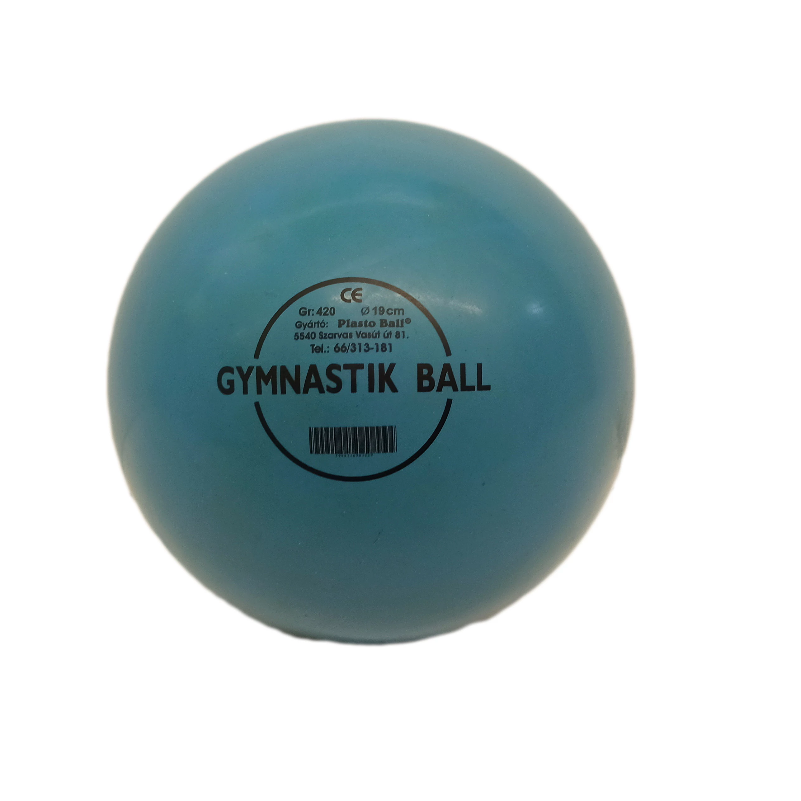 Minge de gimnastică / ritmică, Albastru, 19 cm PLASTO