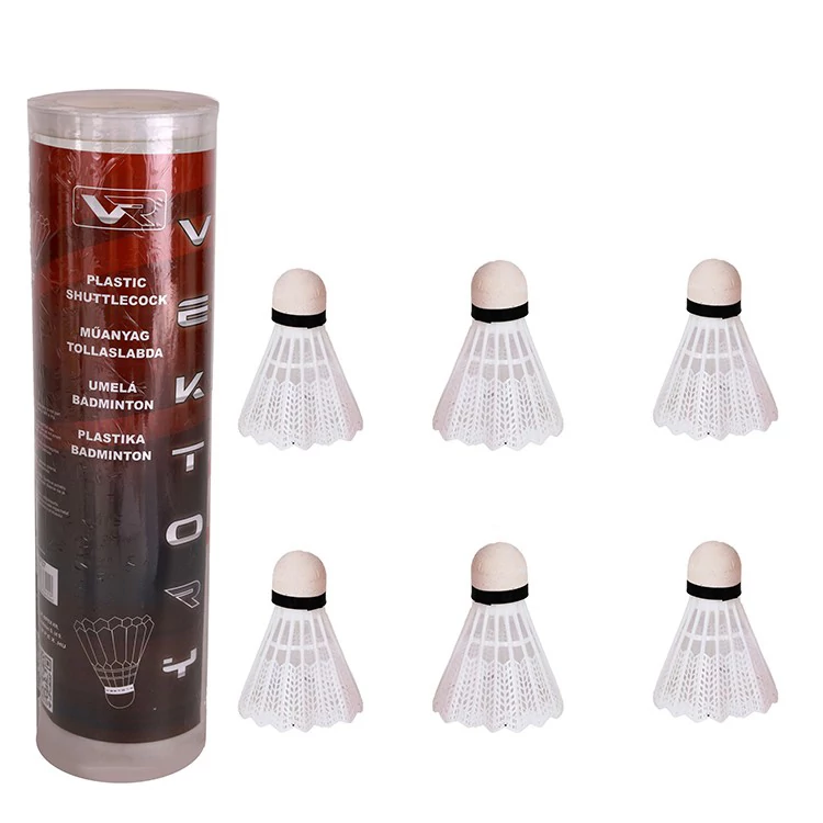 Set de 6 mingi de badminton VEKTORY SPORT