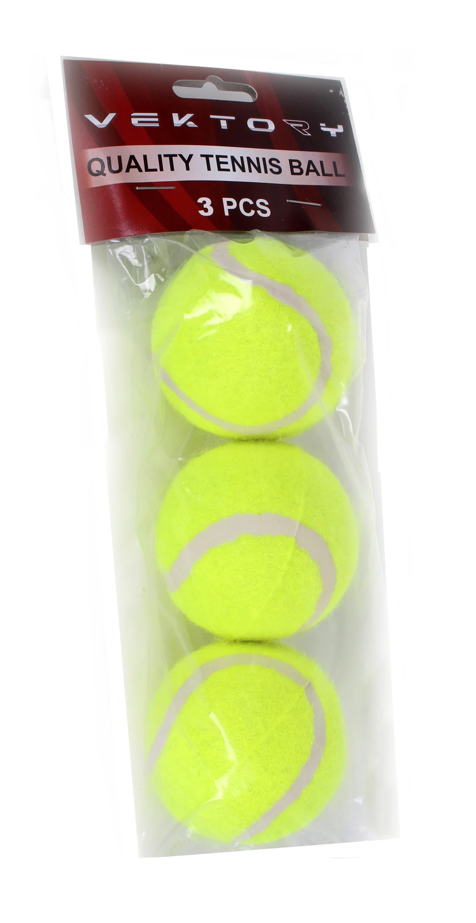 Minge de tenis, set de 3 VEKTORY SPORT