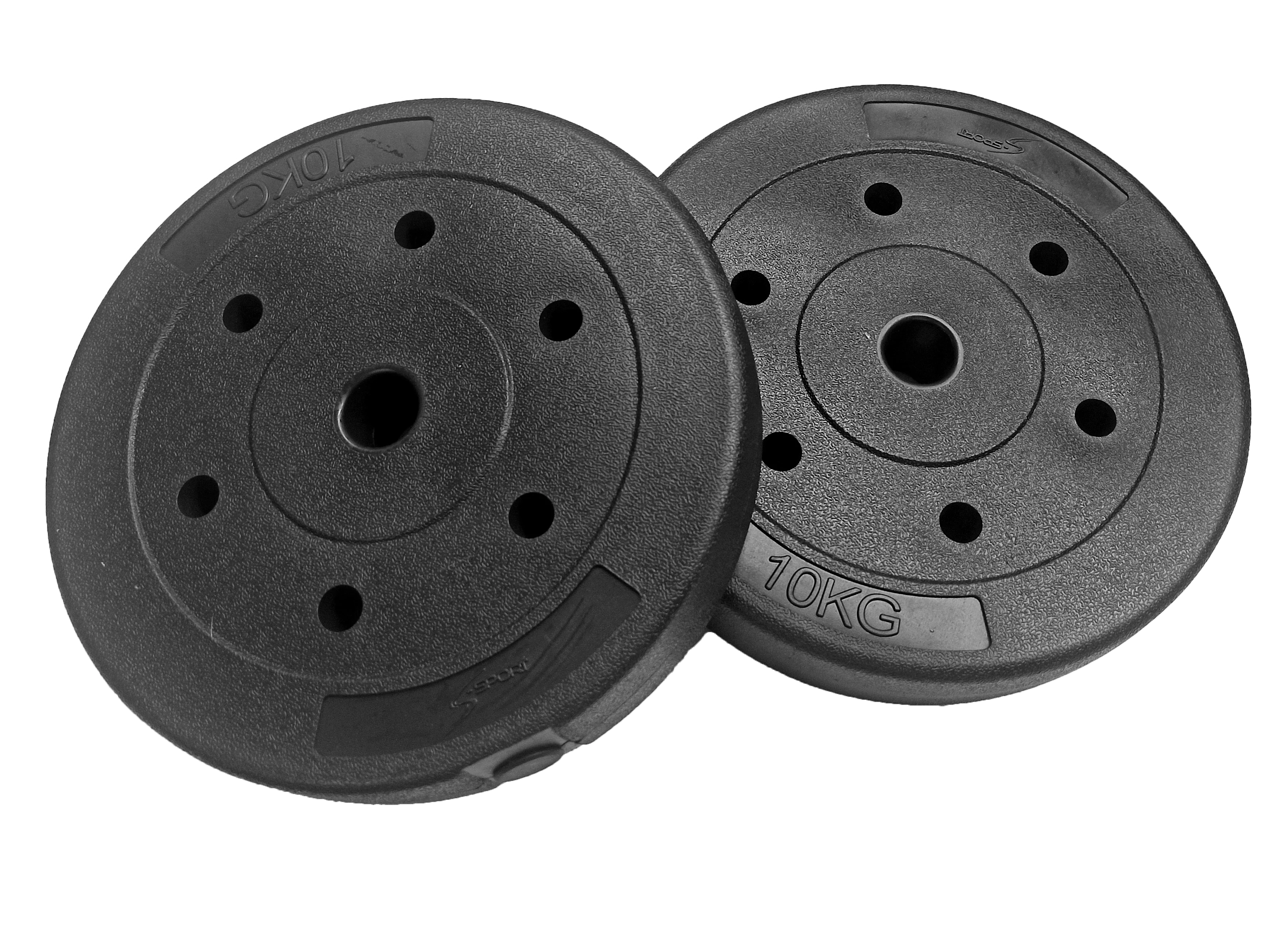 Disc de greutate, vinil 2x10 kg S-SPORT 1668