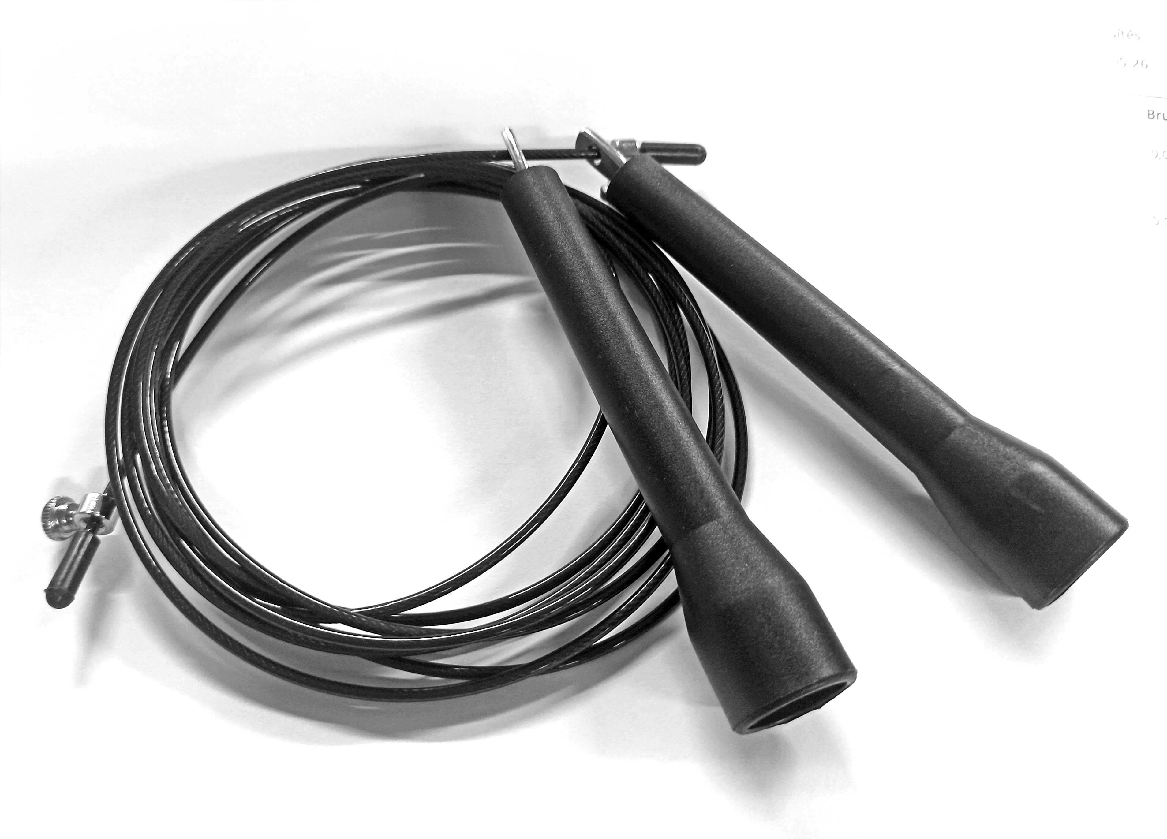 Coardă de sărituri cu cablu, reglabil, Speed Rope S-SPORT