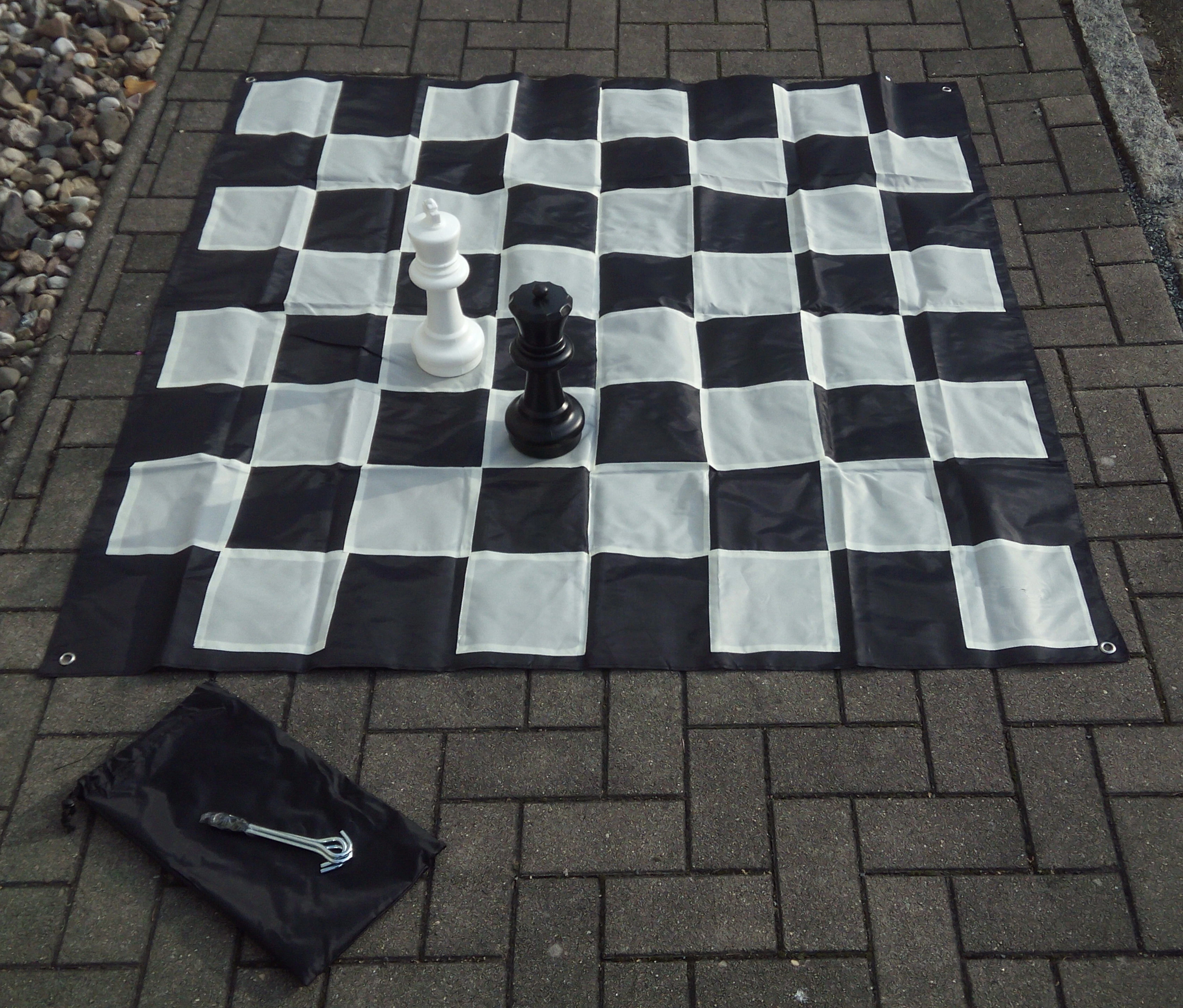 Tabla de șah în aer liber, nailon, 272×272 cm CHESSMASTER