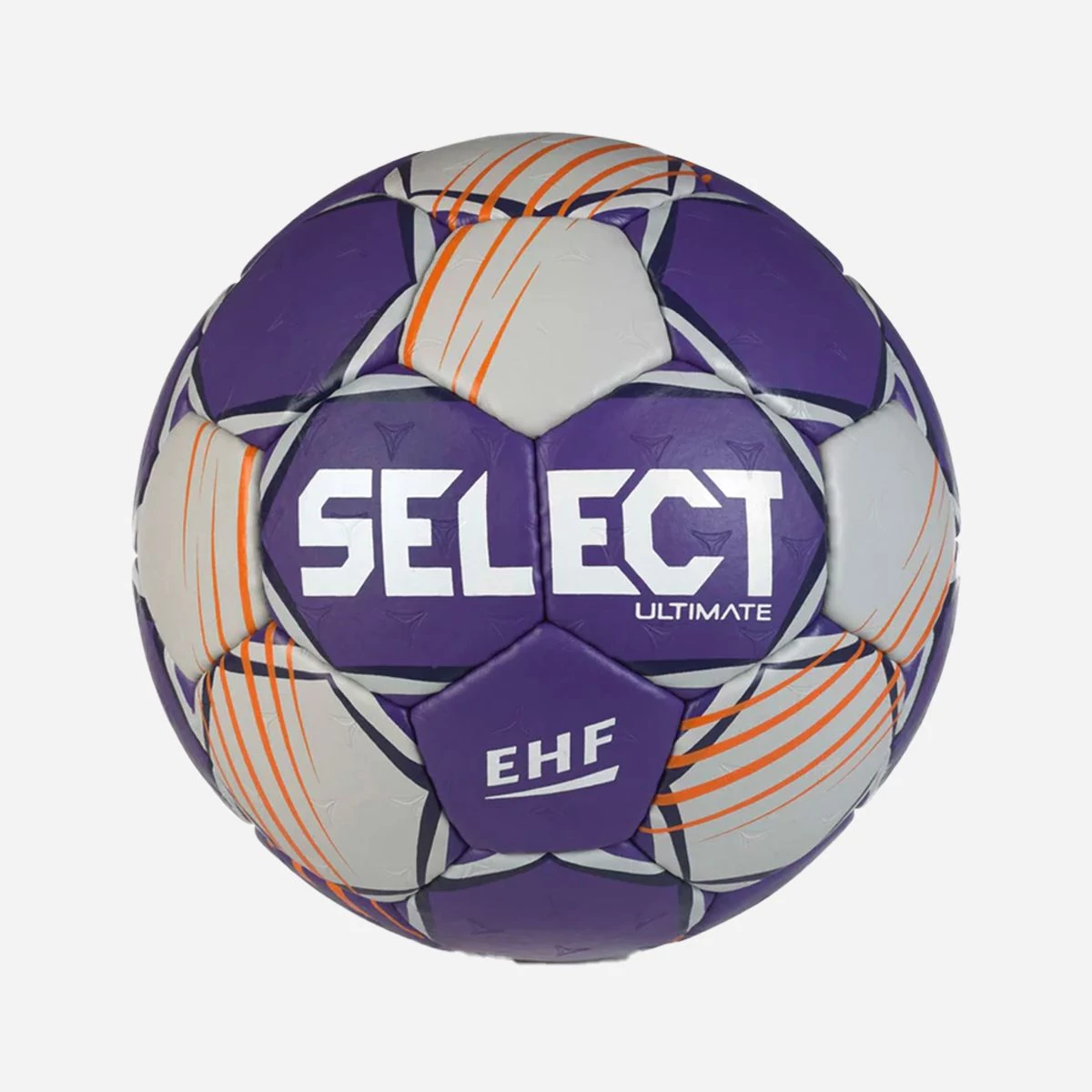 Minge de handbal de competiție Select Ultimate EHF Liga Campionilor V24 gri/mov, mărimea 3
