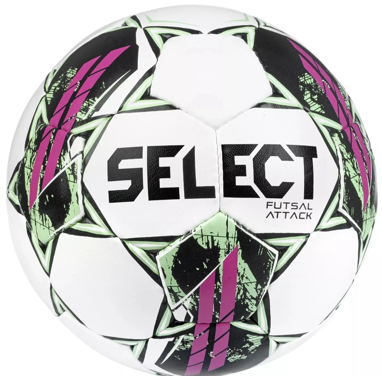 Minge de futsal de sală SELECT ATTACK V22 ALB/ROZ