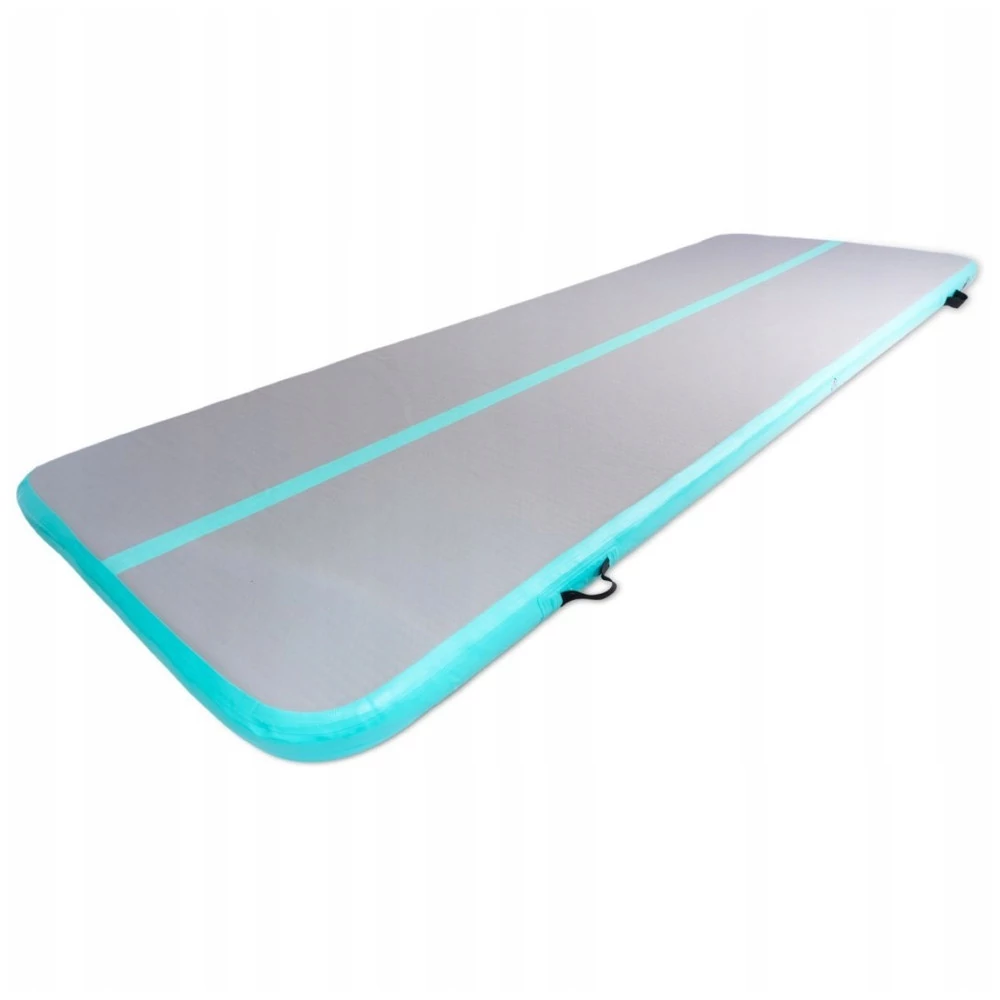 Saltea de gimnastică gonflabilă Air Matte Green 300x100x10 cm SPARTAN