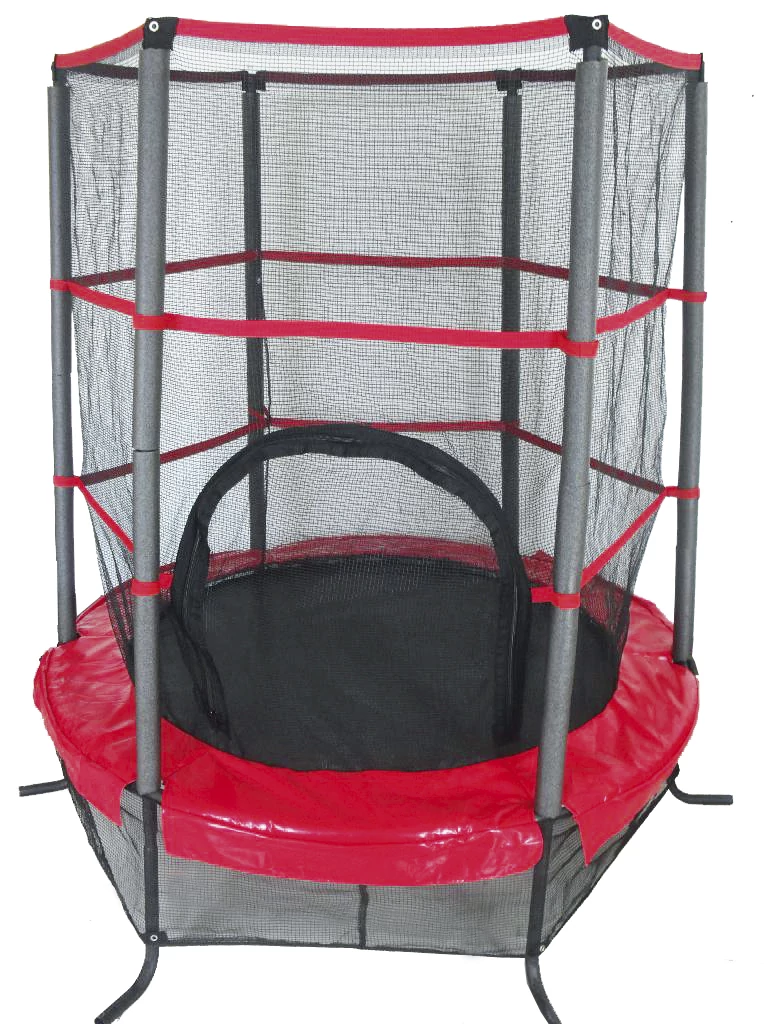 Trambulină 137 cm + plasă de siguranță RED