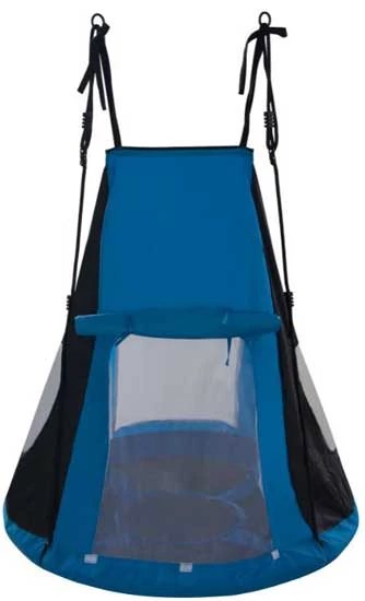 Leagăn de tip cuib, 110 cm, cu cort S-SPORT