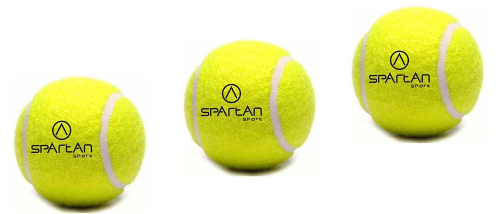 Minge de padel, set de 3 SPARTAN