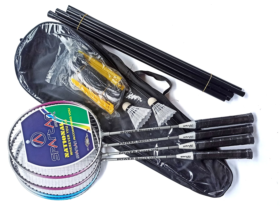 Set badminton SPARTAN 4 SPIELER SET