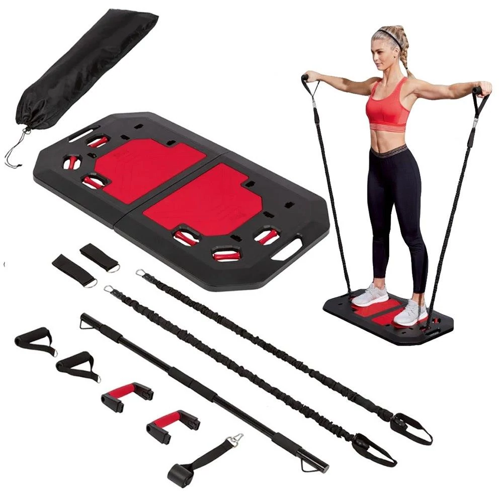 Set de fitness multifuncțional portabil pentru exerciții de crossfit CRIVIT