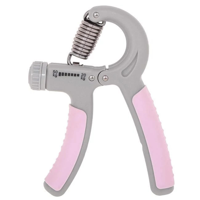 Întăritor de mână / întăritor de mână cu rezistență reglabilă - Pink SPRINGOS