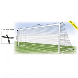 Plasă de poartă de fotbal 7,32 X 2,44 m, TREMBLAY FB102
