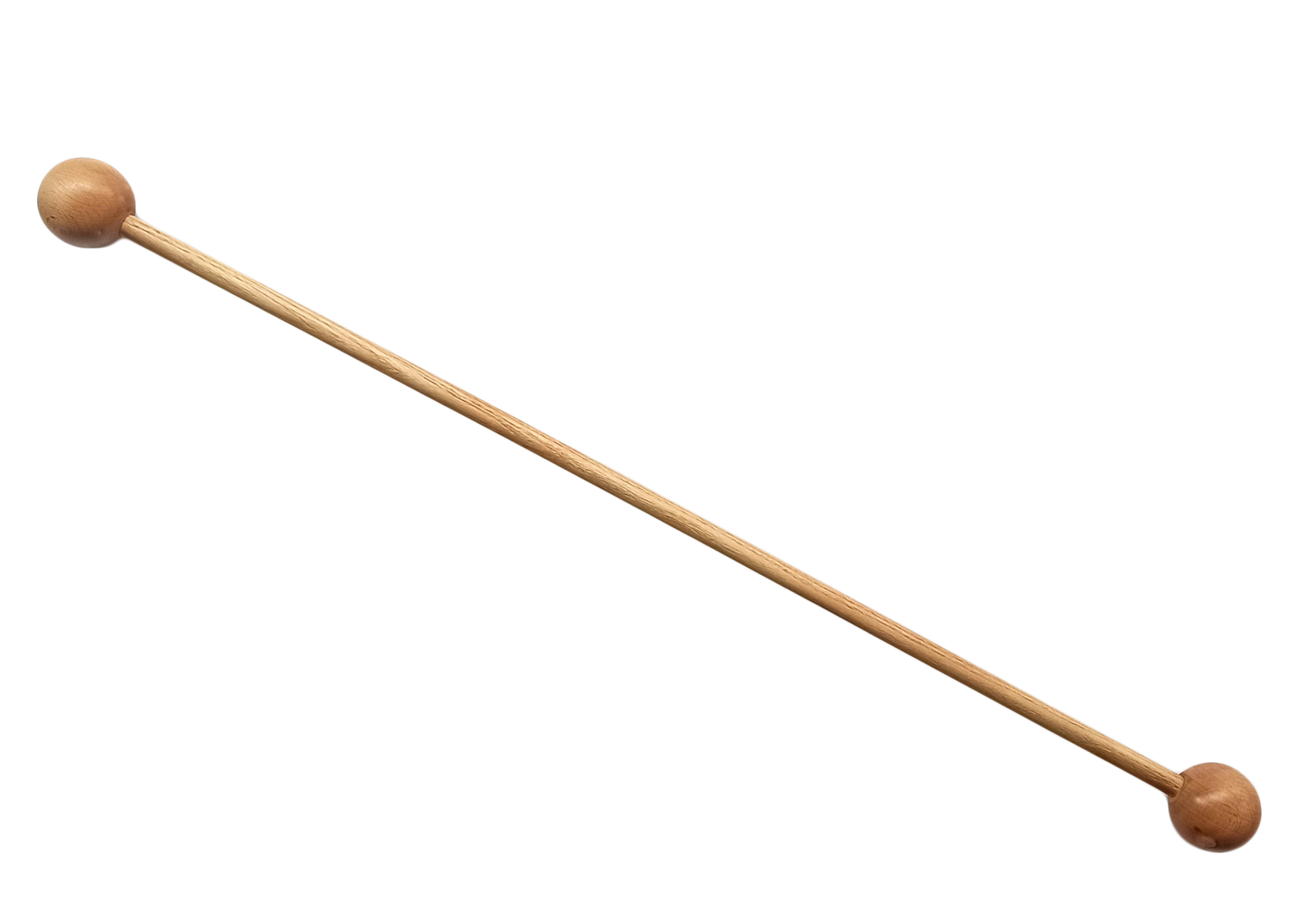 Băț de gimnastică cu capăt rotund - mic S-SPORT
