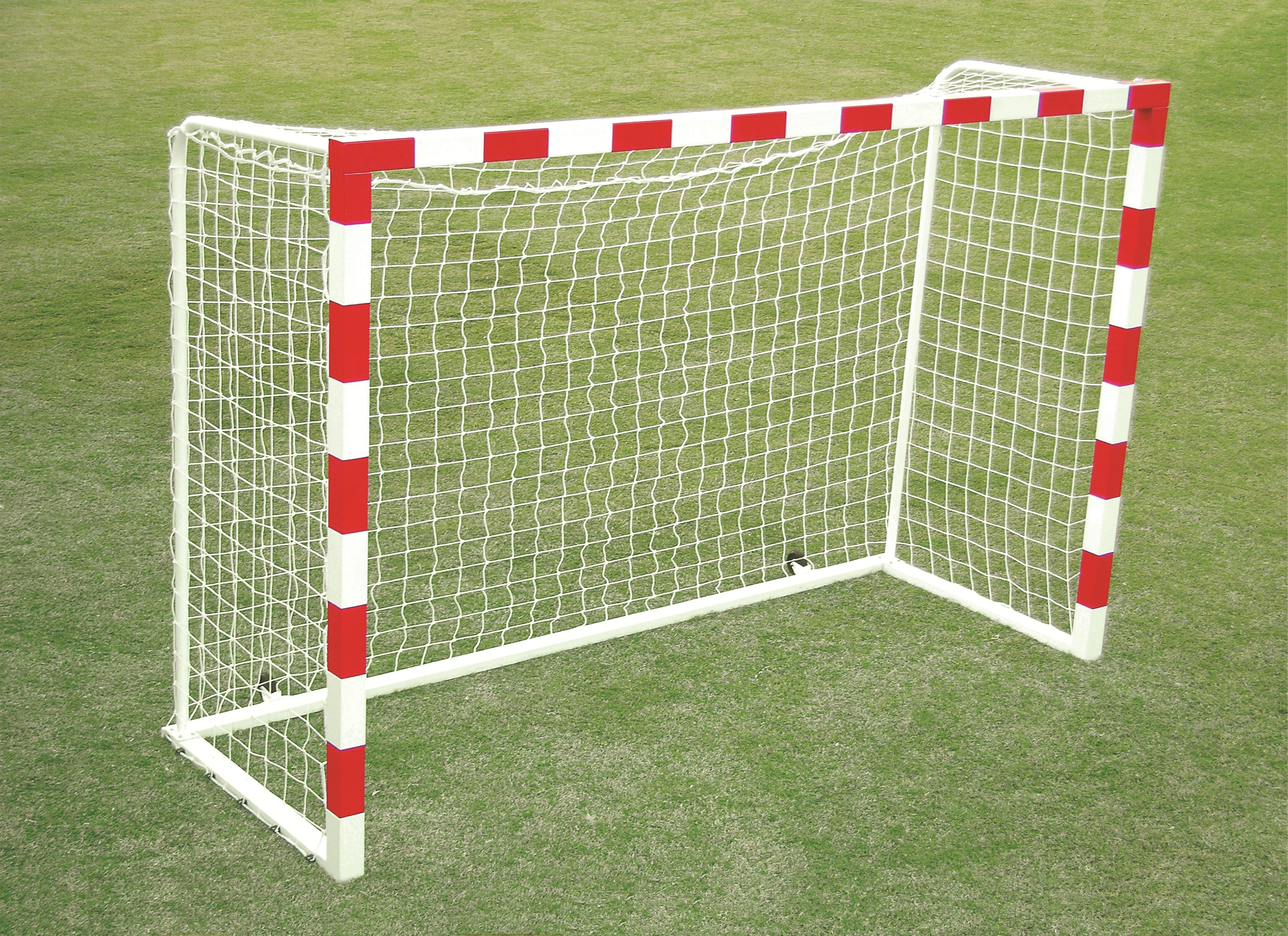 Poartă de handbal din oțel / poartă de fotbal pe teren mic, cu contrabalans, mobilă VINEX STEEL