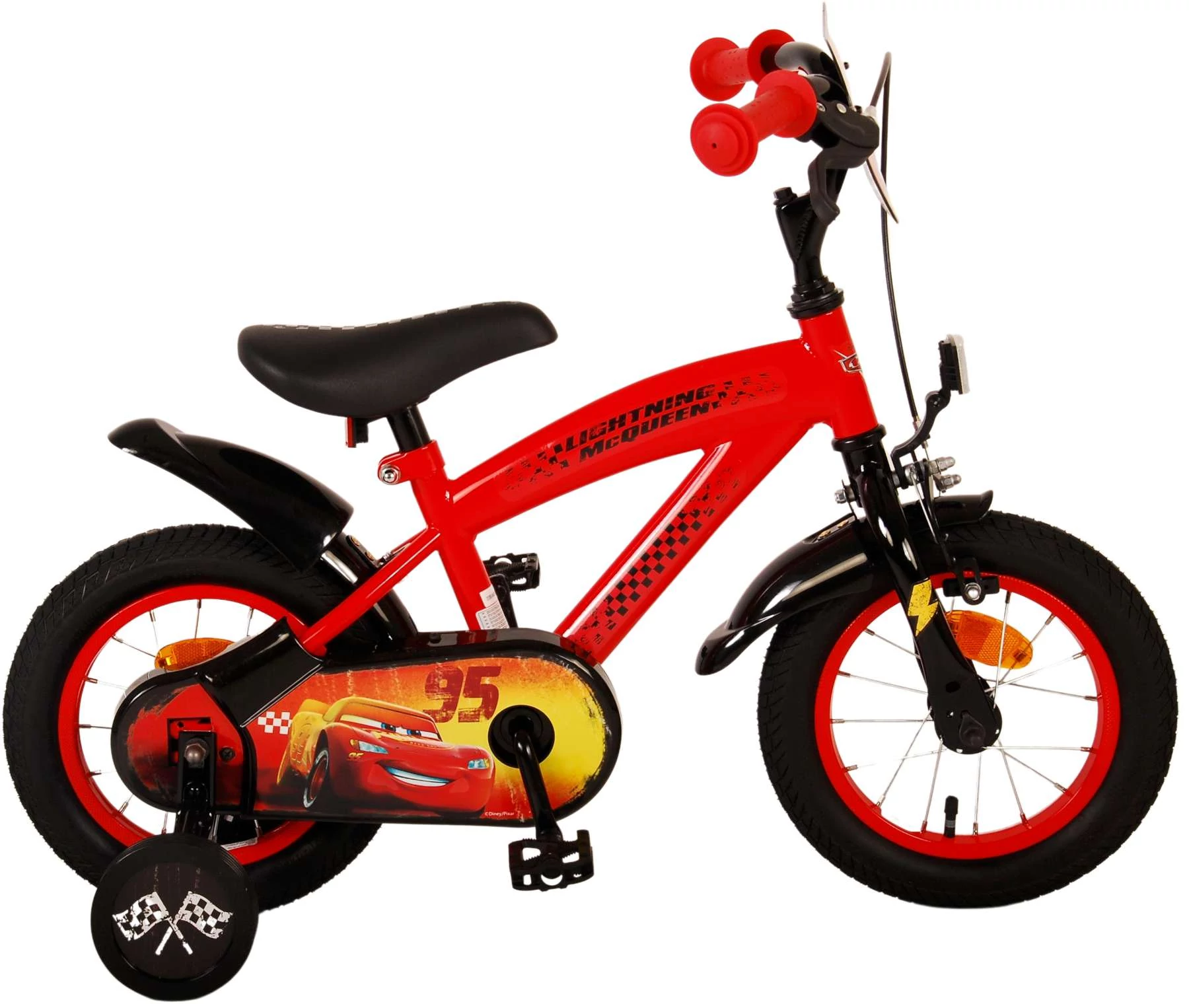 Bicicletă copii Volare Disney Mașini, 12 inch