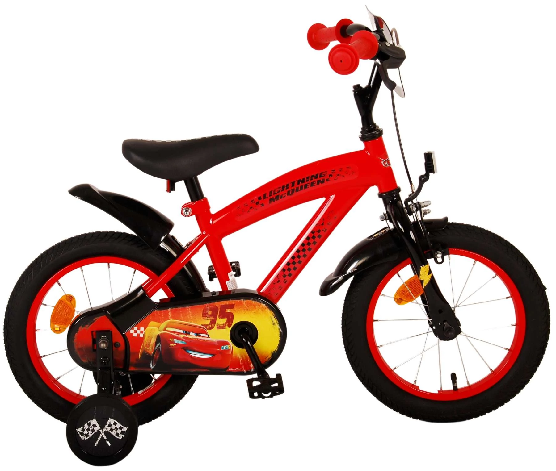Bicicletă pentru copii Volare Disney Mașini, 14 inch