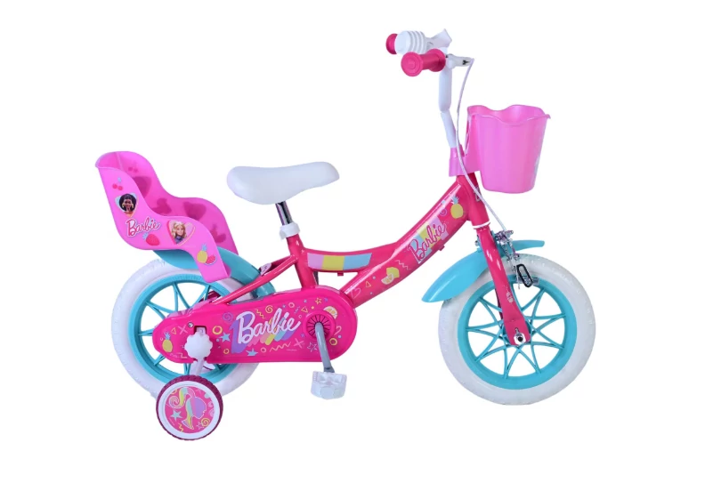 Volare Barbie bicicletă pentru copii, 12 inch