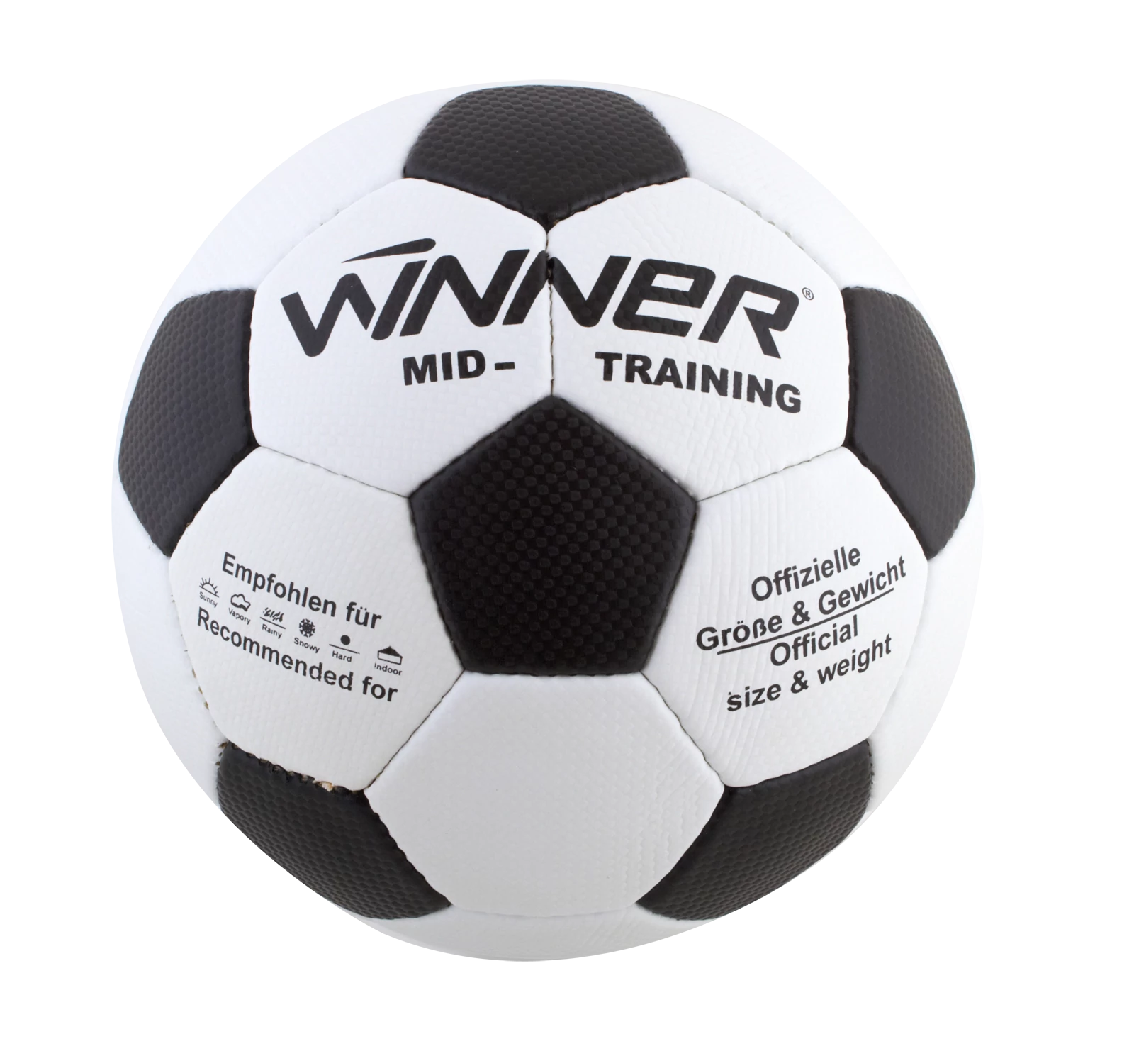 Minge de fotbal WINNER MID TRAINING nr 4