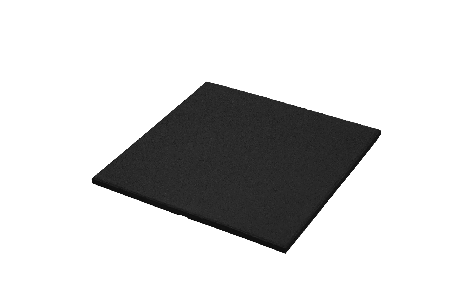 Saltea de cauciuc ReFlex Fitness - 2x100x100 cm negru