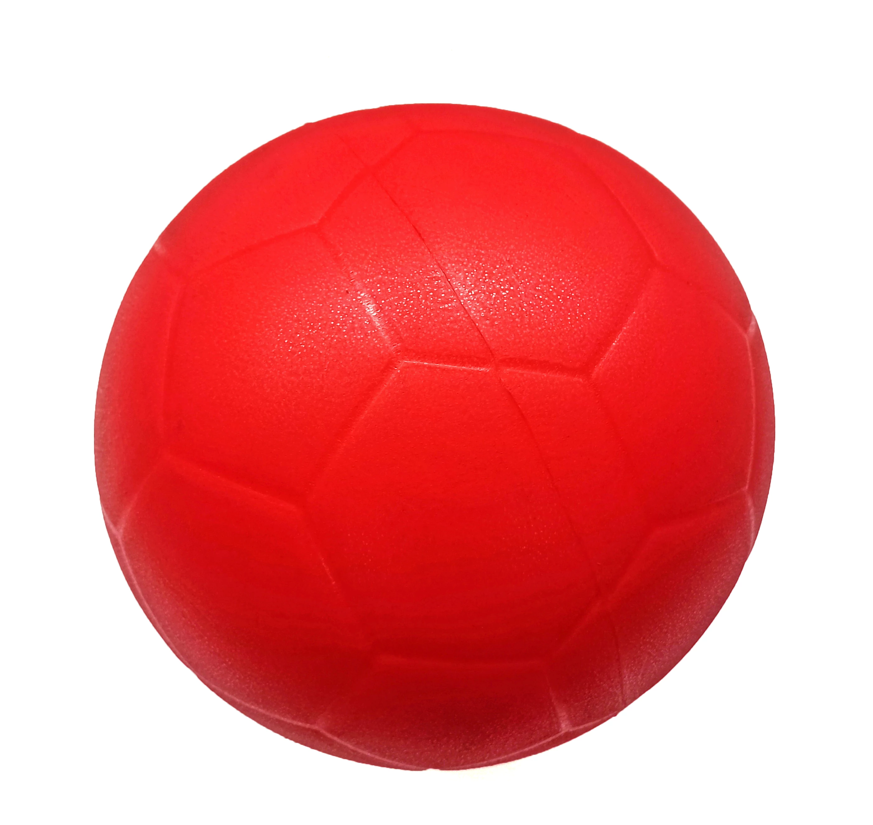 Minge de fotbal uriașă, roșie, 25 cm