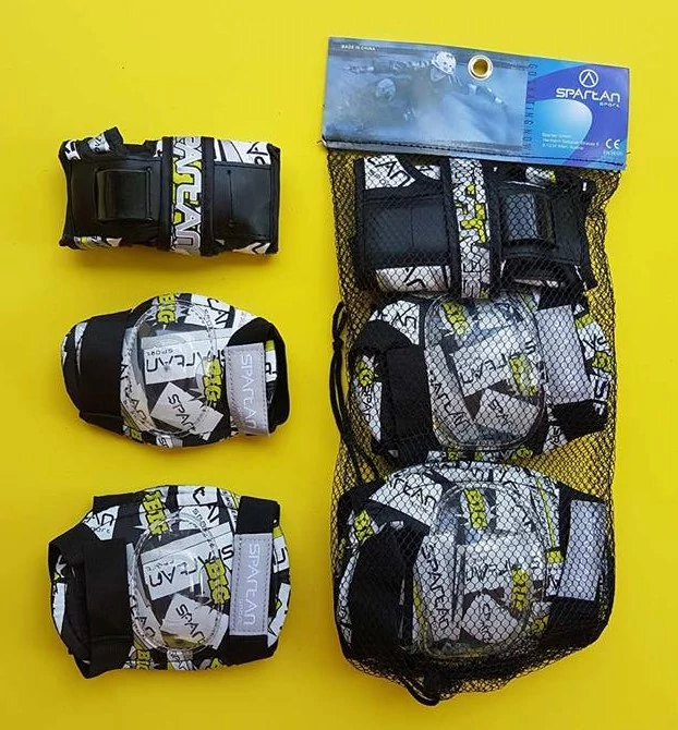 Echipament de protecție mărimea L SPARTAN Set negru și alb SPARTAN