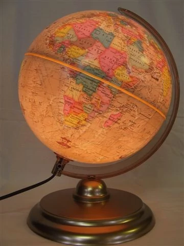 Glob, 25 cm translucid Antique Duo