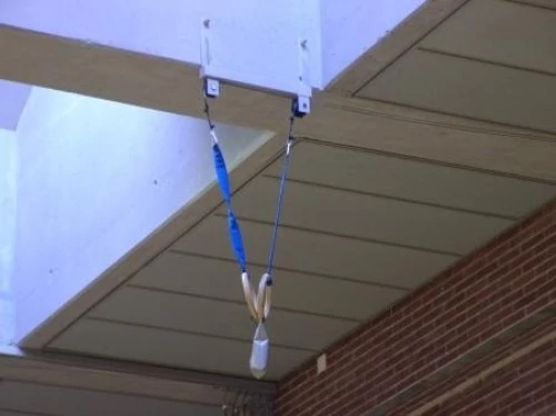 Balansoar inelar (inel de gimnastică), cu curea din fibră sintetică S-SPORT