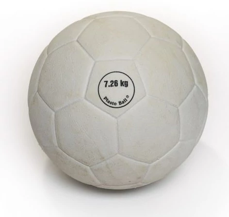 Minge de aruncat cu greutate, gimnastică - 7,26 kg PLASTO