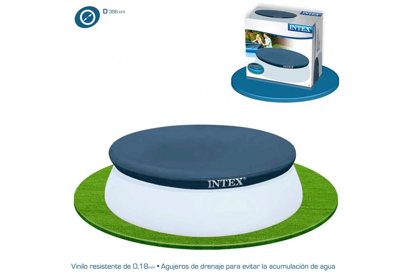 Coperta de piscină cu margini moi de 549 cm INTEX - 18917