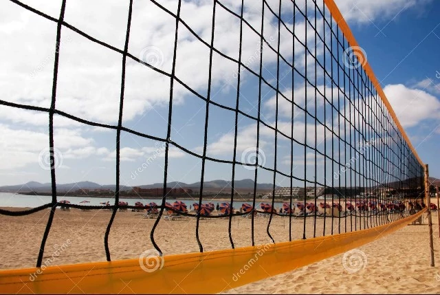 Plasă de volei pe plajă TREMBLAY BV705