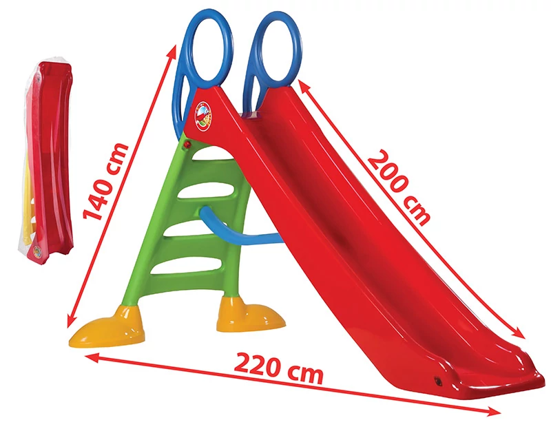 Tobogan, roșu 200 cm DOREX