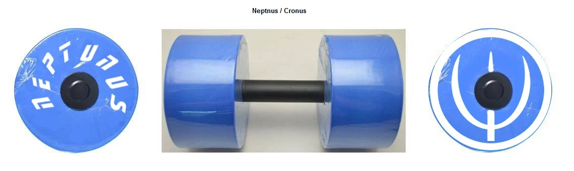 Aquafitness greutăți de apă în pereche NEPTUNUS CRONUS