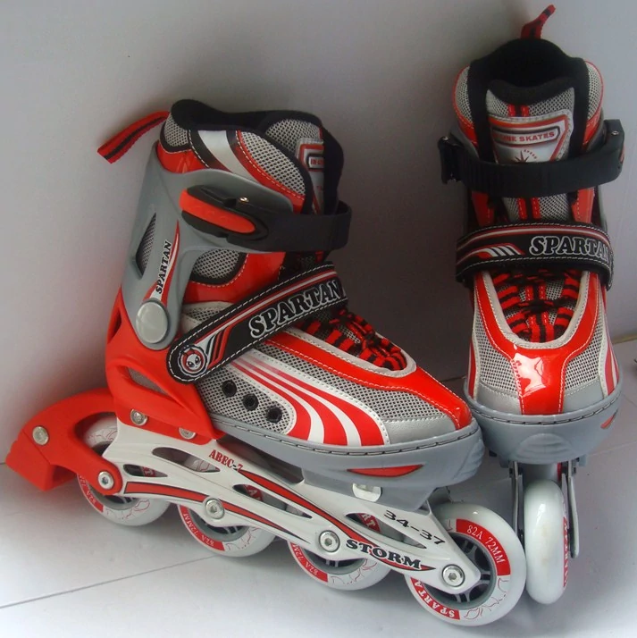 Patine, reglabile (30-33) SPARTAN STORM RED