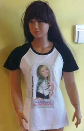 Hannah Montana - tricou cu mânecă scurtă