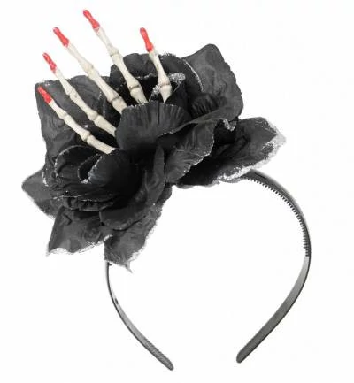 Coroană de flori negre - CARNEVAL 57016